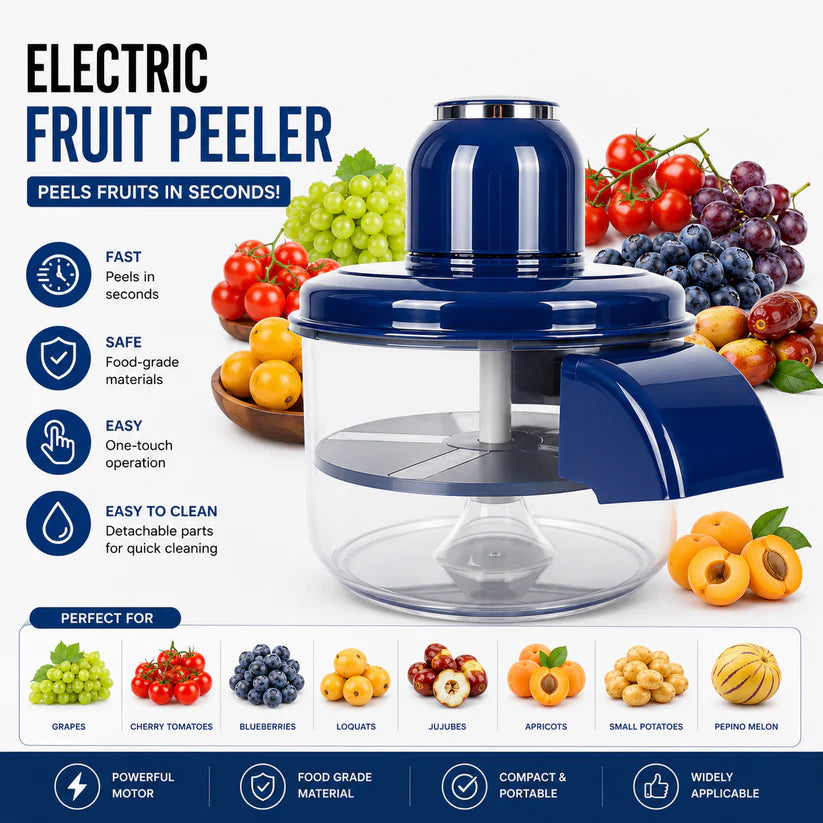 PeelPro® – Portable Electric Fruit & Vegetable Peeler