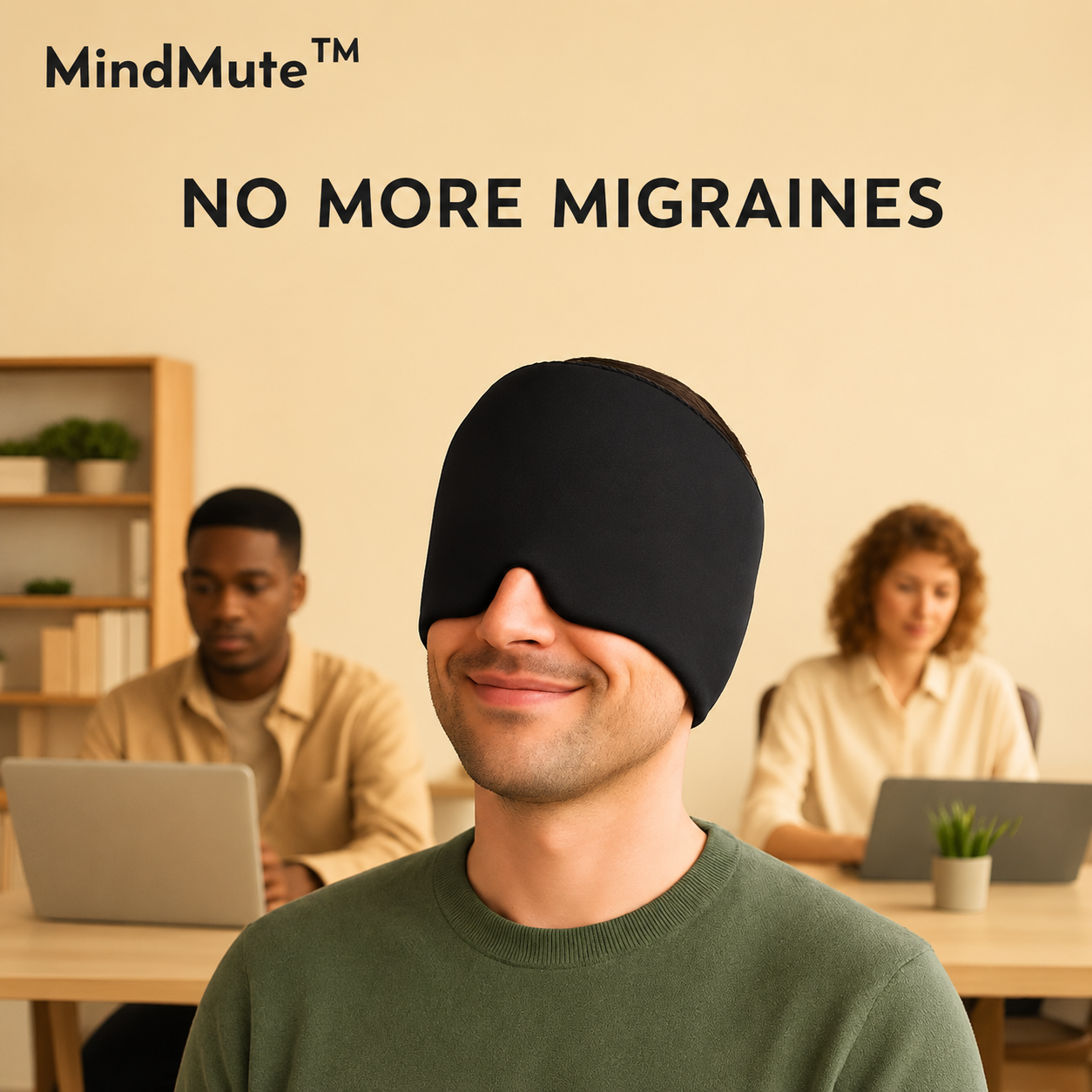 Mindmute Headache / Stress Relief Cap (Hot & Cold) - Premium Quality